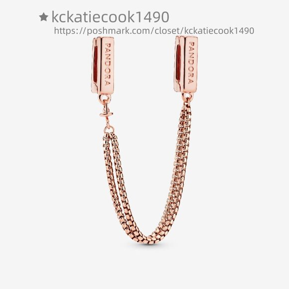 Pandora Safety Chain Clip Charm - Picture 1 of 3